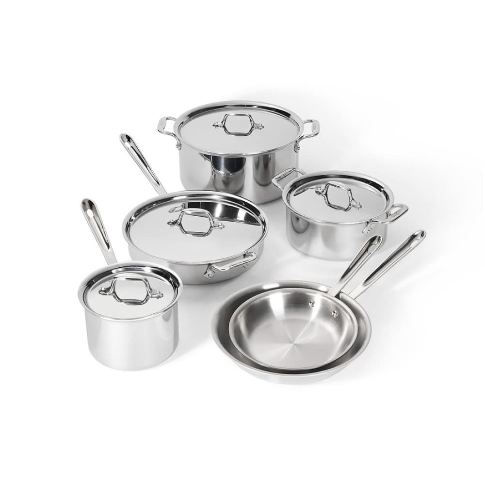 All-Clad D3 Stainless 10-Piece
