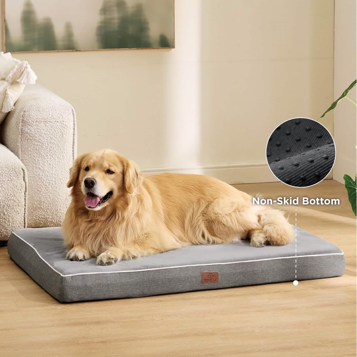 Bedsure Orthopedic Memory Foam Dog Bed