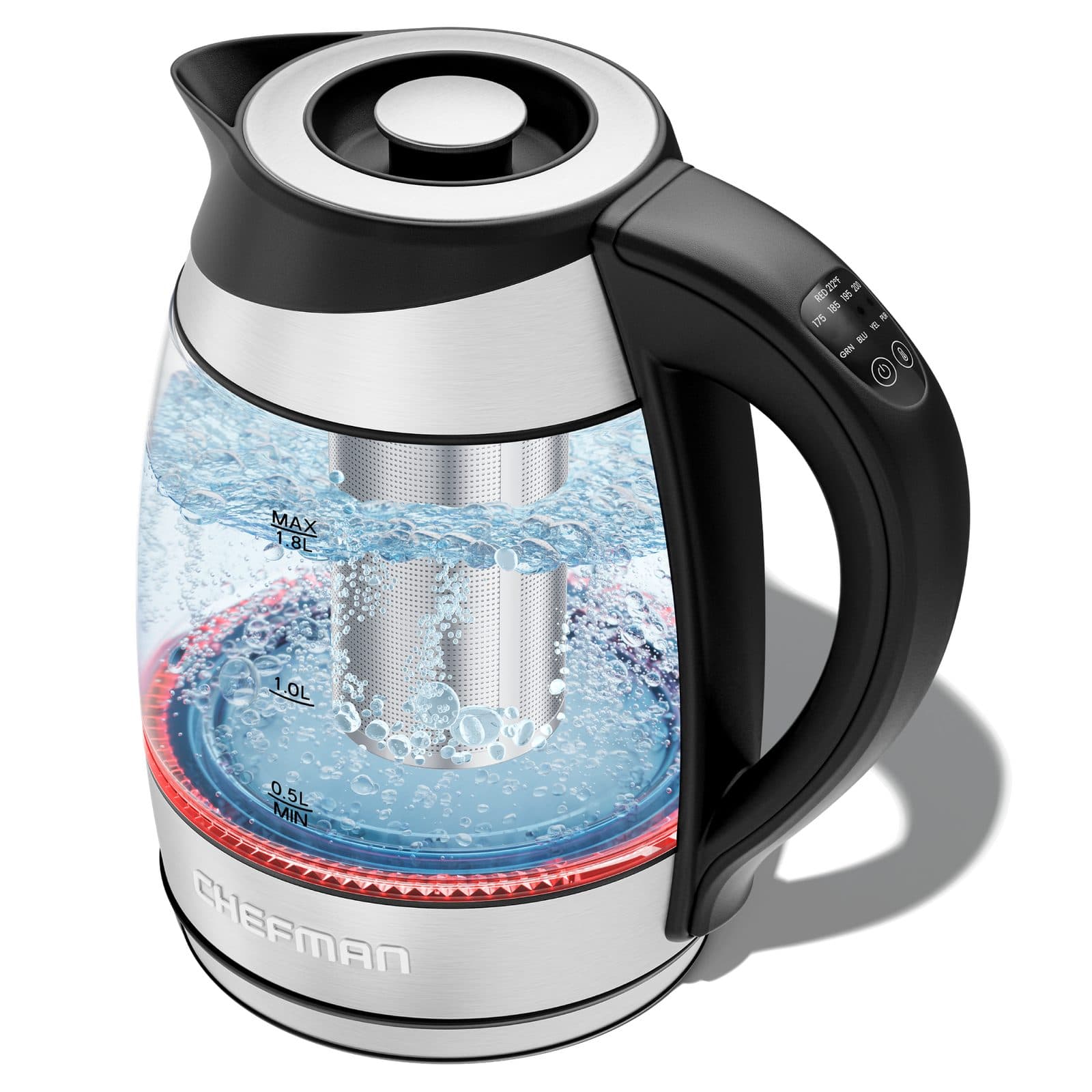 Chefman 1.8L Glass RJ11-17-CTI