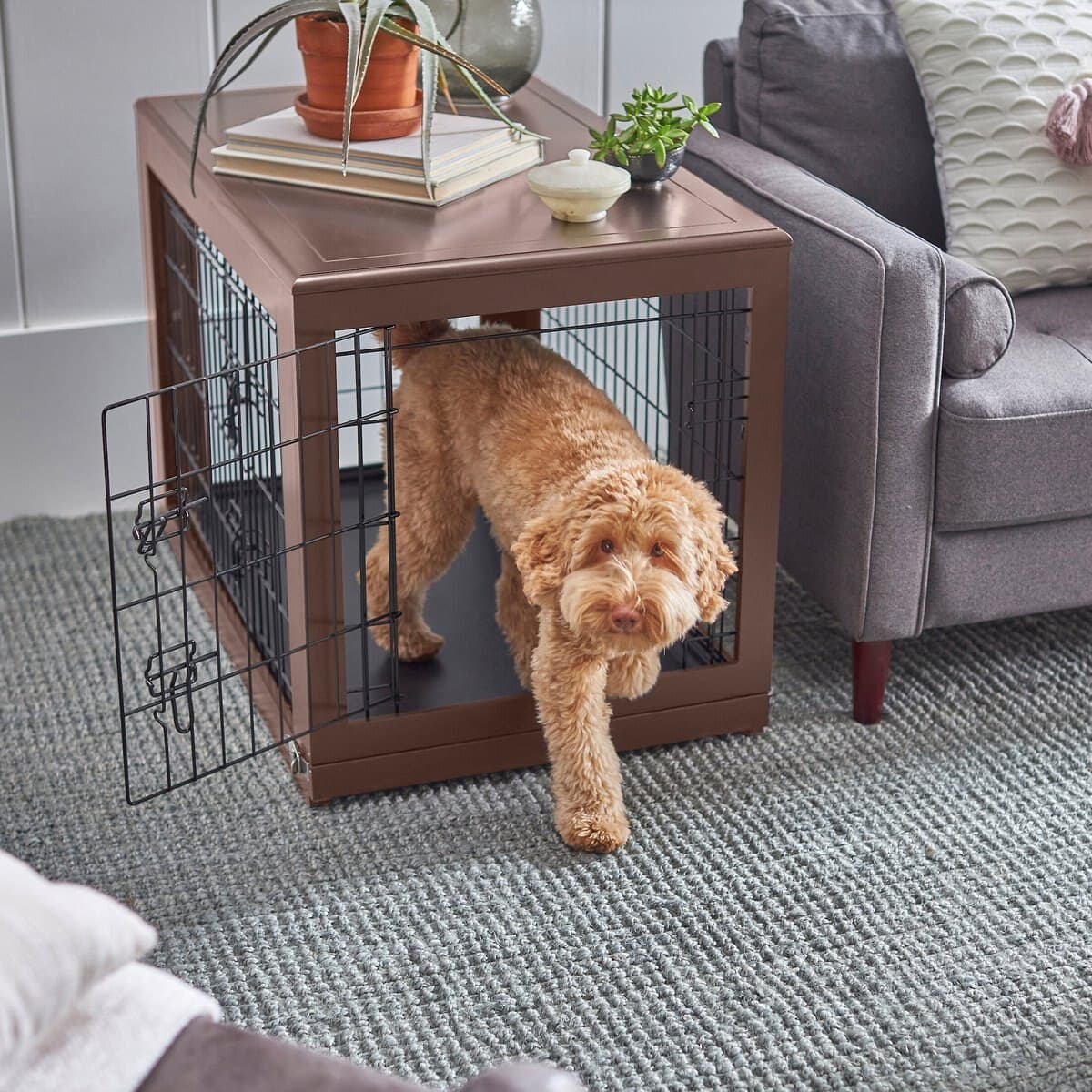 Frisco Double Door Furniture Crate & Mat