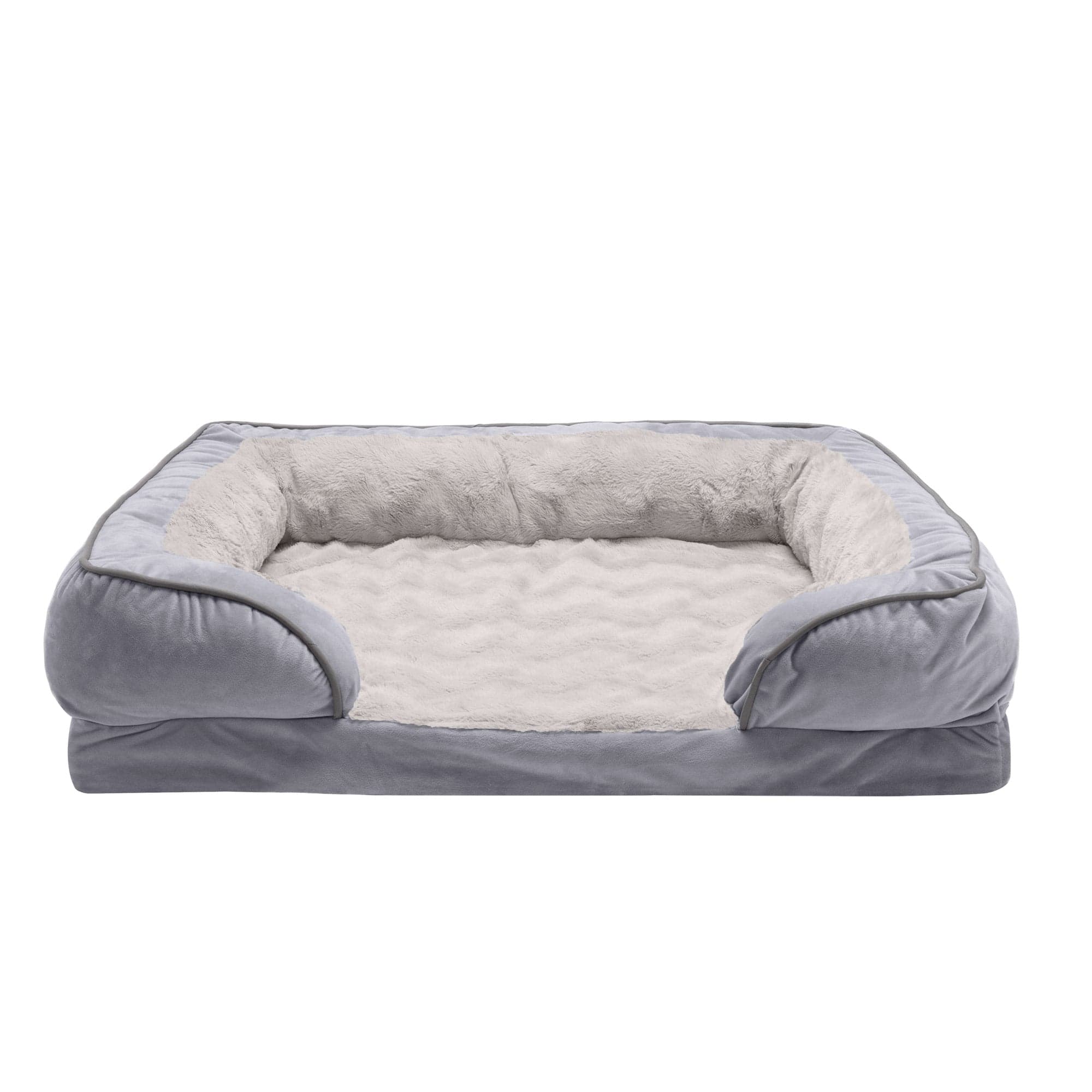 Furhaven Velvet Waves Perfect Comfort Sofa