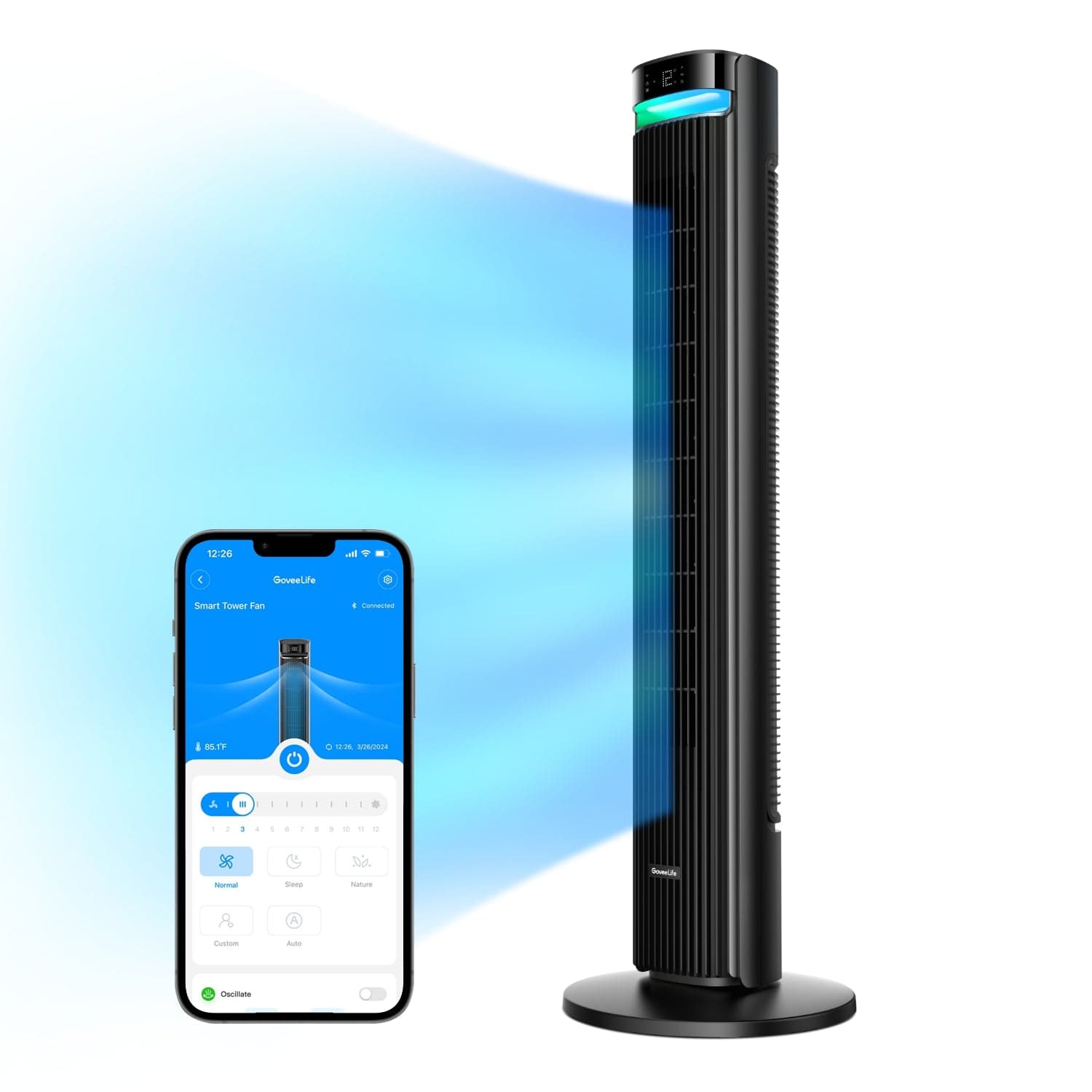 GoveeLife Smart Tower Fan 42"