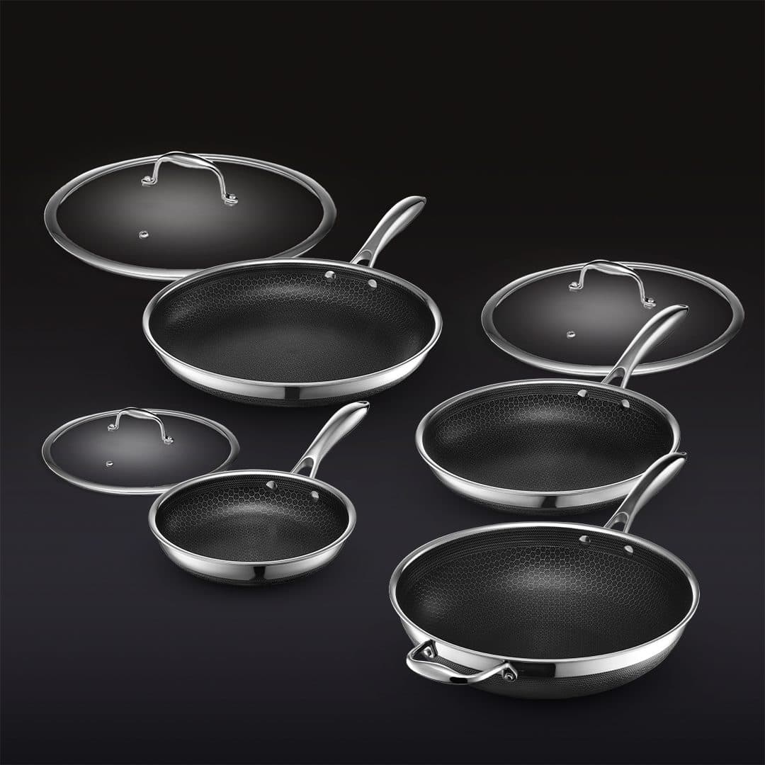 HexClad Hybrid 7-Piece