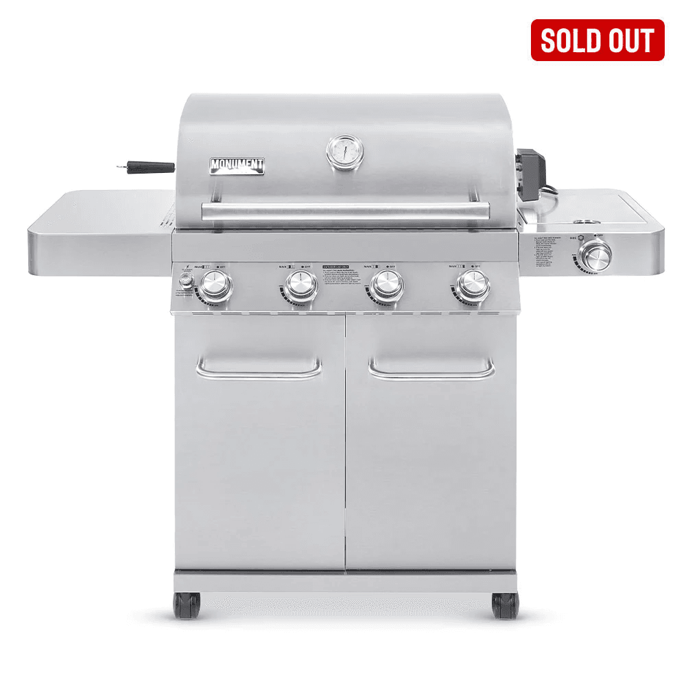 Monument Grills 17842 Stainless 4-Burner