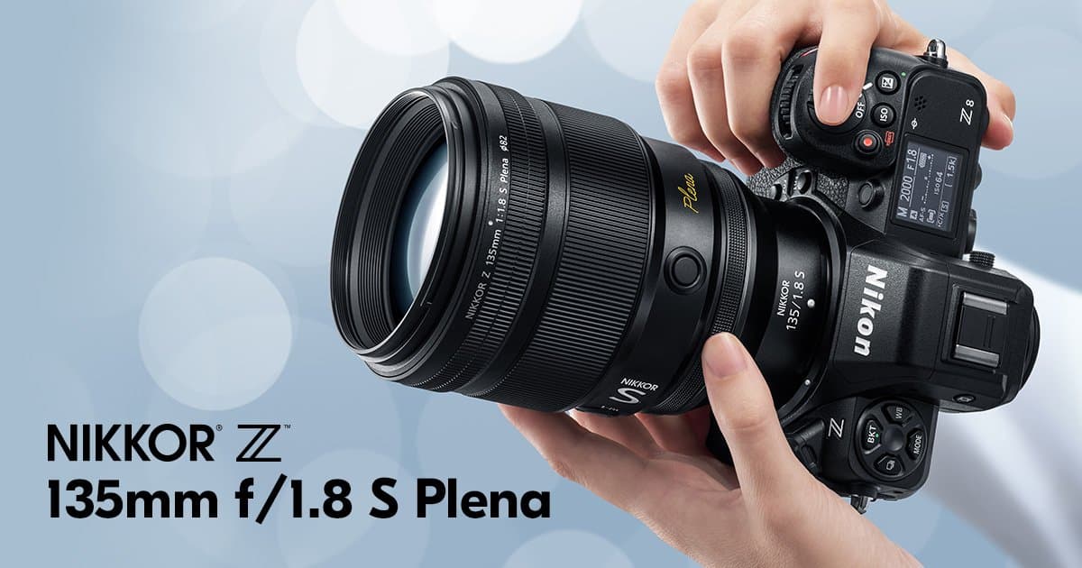 Nikon Z 135mm f/1.8 S Plena
