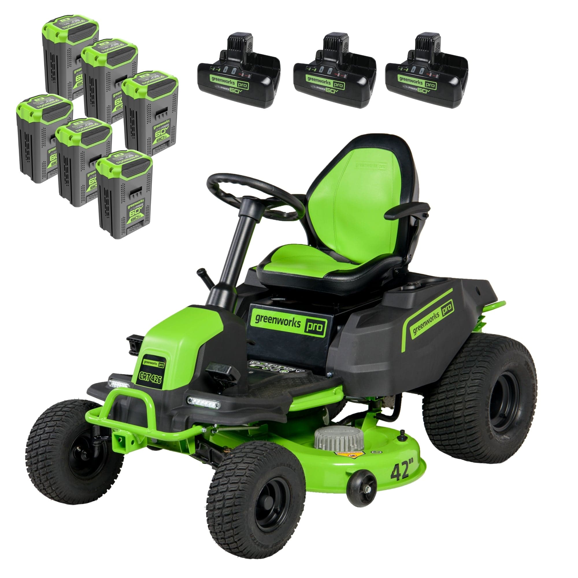 Greenworks 60V 42" Crossover Riding Mower