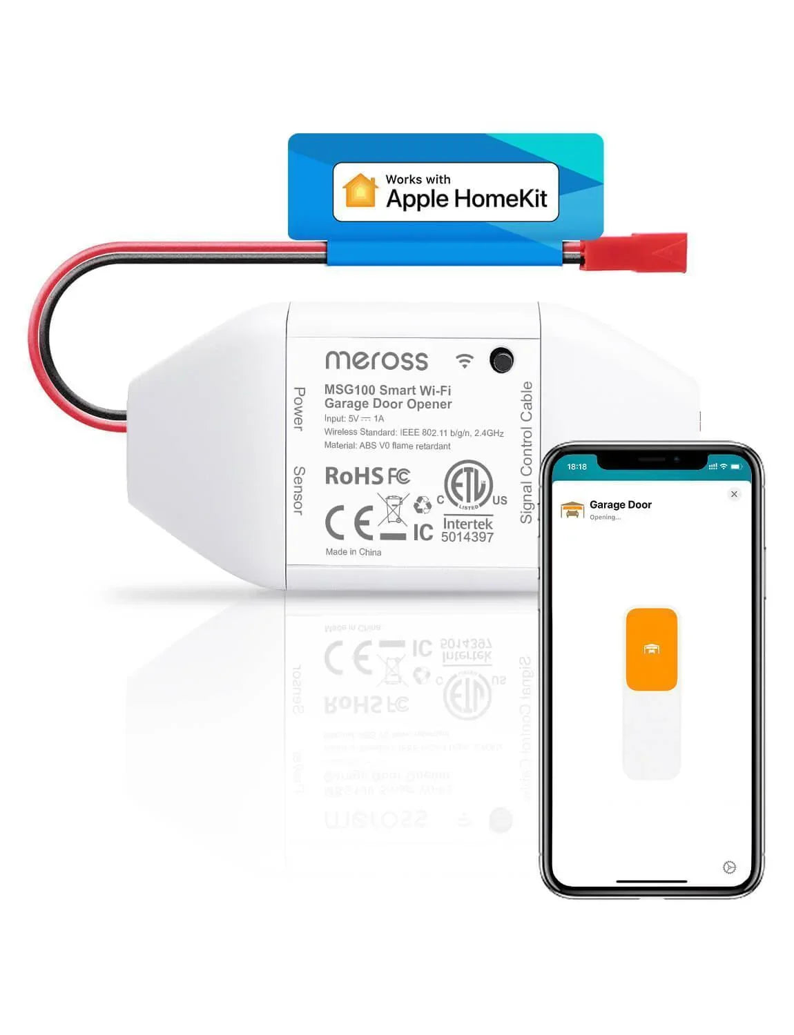 Meross MSG100HK Smart Garage Door Opener
